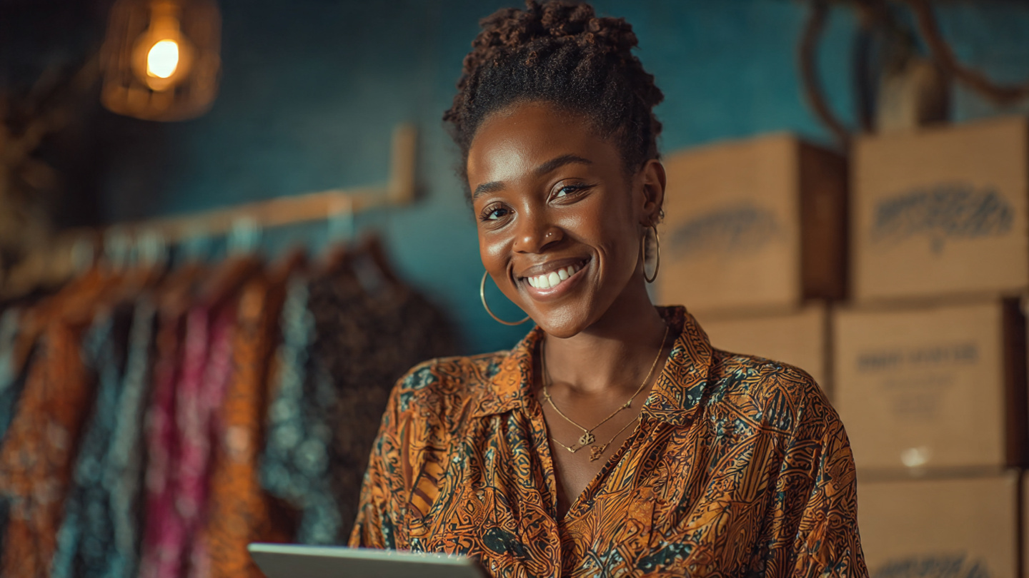 Fashion boutique owner in Ndola