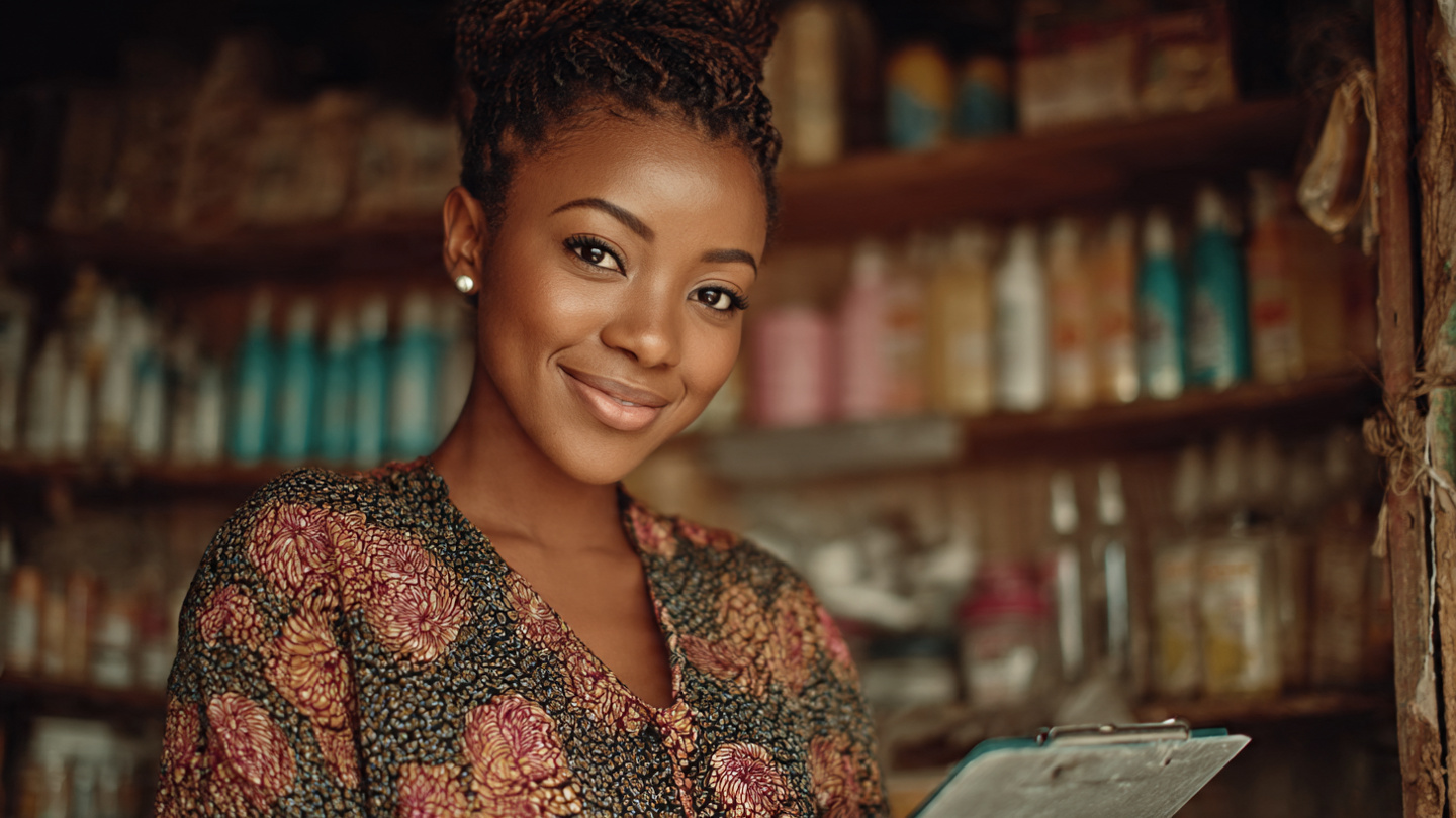 Cosmetics trader in Livingstone